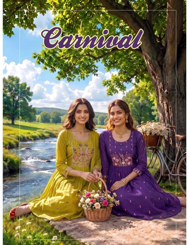 Desi kudi carnival 3pcs wholesale rate kurtis online